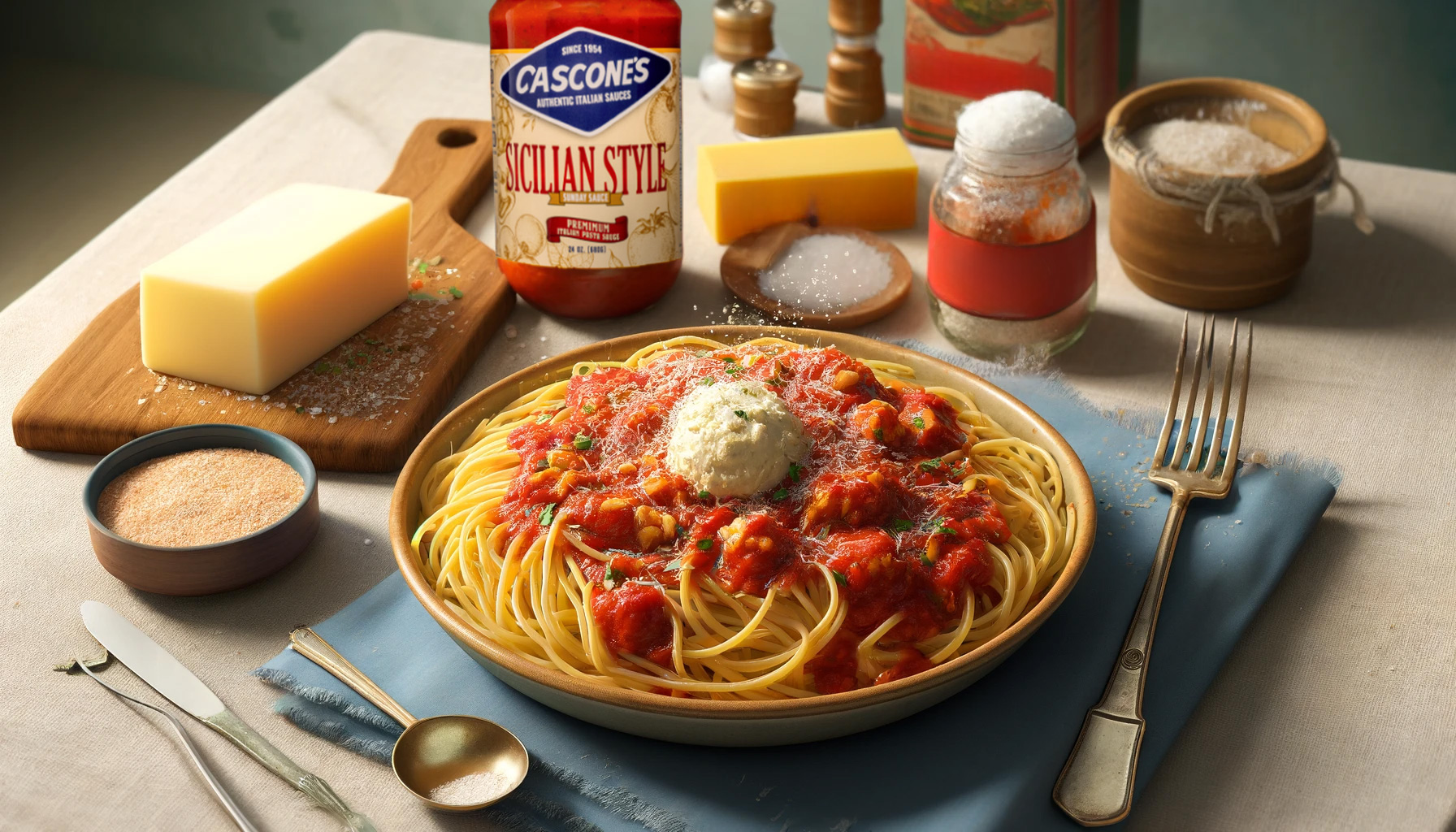 Anthony's Favorite Spaghetti